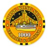Pokerchip "HONG KONG STAR 1000" - keramiek - 10g