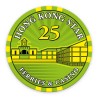Ficha de póker "HONG KONG STAR 25" - de cerámica - 10g