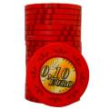 Ficha de Cash Game "EURO - SÉRIE 3 - 0.10" - Edição limitada - em cerâmica - 10g