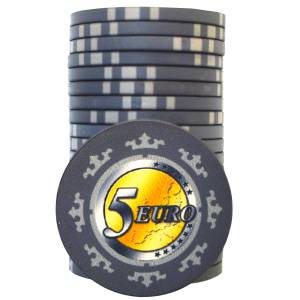 Cash Game Chip "EURO - SERIES 3 - 5" - Limited Edition - ceramic - 10g