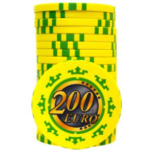 Jetons de Cash Game "EURO - SÉRIE 3" - Edition limitée - en céramique - 10g