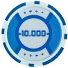 Żetony do pokera "RUNNER UP 10000" - 12g - z ABS z wkładką metalową - pakowane po 25 sztuk