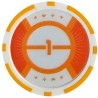 Pokerchips "RUNNER UP 1" - 12g - in ABS met metalen inleg - per rol van 25 chips