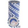 Pokerchips "ROYAL FLUSH 10" - in ABS met metalen inleg - rol van 25 chips - 11,5 g