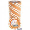 Pokerspelmarker "YING YANG 20000" - i ABS med metallinlägg – rulle med 25 spelmarker – 11,5 g