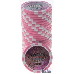 Poker chips "LASER WELCOME...
