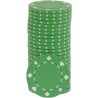 Pokerspelmarker "SUITED VERT" - i ABS med metallinlägg - rulle med 25 marker - 11,5 g