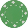 Żetony do pokera "SUITED VERT" - ABS z wkładką metalową - rolka 25 sztuk - 11,5 g