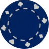 Żetony do pokera "SUITED BLUE" - z ABS i metalowym wkładem - rolka zawierająca 25 żetonów - waga 11,5 g.