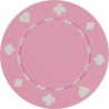 Pokerchips "SUITEDE ROSE" - i ABS med metallinlägg - rulle med 25 chips - 11,5 g