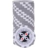 Pokerchips "ULTIMATE POKER CHIPS 1" - i ABS med metallinlägg – 25-chipsrulle – 11,5 g