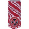 Pokerfiches "ULTIMATE POKER CHIPS 5" - van ABS met metalen inleg - rol van 25 fiches - 11,5 g