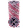 "ULTIMATE POKER CHIPS 10000" poker chips - ABS with metal insert - roll of 25 chips - 11.5 g