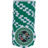 Pokermarker "ULTIMATE POKER CHIPS 25" - i ABS med metallinlägg – rulle med 25 marker – 11,5 g