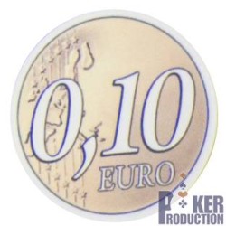 Jeton de poker EURO – en céramique – 10g – en vente à l'unité