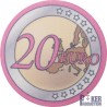 Ficha de poker "EURO 20" - em cerâmica - 10g - à venda unitário