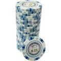 Pokerfich "CROWN 0.25" - i lera-komposit med metallinsats - 14g - säljs styckevis