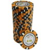 Pokerfiches "CROWN 0.50" - van clay composite met metalen inzetstuk - 14g - te koop per stuk