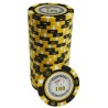 Gettone da poker "CROWN 100" - in composito di argilla con inserto in metallo - 14g - in vendita singolarmente