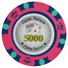 Poker chip "CROWN 5000" - in clay composite with metal insert - 14g - sold individually