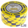 Ficha de póker "CHIPS PALACE 1000" - de estilo compuesto de arcilla con inserción metálica - 14g - disponible para la venta por