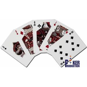 Jeu de 55 cartes "NEVADA JACK" Bleu - Jeu de 54 cartes 100% plastique – format poker - 2 index standards