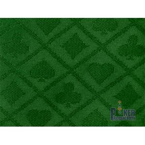 Tissu pour table de poker "Suited Vert"– glisse parfaite – très résistant – en polyester