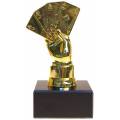 Trophée de poker POKER HAND – 13cm de hauteur – socle à personnalisé