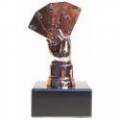 Trophée de poker POKER HAND – 13cm de hauteur – socle à personnalisé