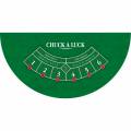 "CHUCK A LUCK VERT" rug - 140 x 70 cm - neoprene jersey - Half-moon shape - 4 colors