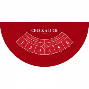 Teppich "CHUCK A LUCK ROT"...