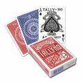 "TALLY HO N°9 BLEU" - Gra karciana z 56 plastikowymi, pokrytymi płótnem kartami - format pokerowy - 2 standardowe oznaczenia ind