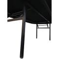 Poker table "FLORÉAL BLUE LED" - with reinforced folding legs - casino felt - 10 players + dealer