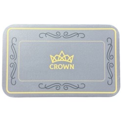 Poker chip "CROWN OF LAUREL GREY" - ceramic - 75 mm x 45 mm x 3.3 mm