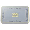 Poker chip "CROWN OF LAUREL GREY" - ceramic - 75 mm x 45 mm x 3.3 mm