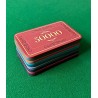 Placa de póker "CROWN OF LAUREL VERT" - de cerámica - 75 mm x 45 mm x 3,3 mm.