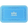 Pokerbricka "CROWN OF LAUREL BLÅ" - i keramik - 75 mm x 45 mm x 3,3 mm