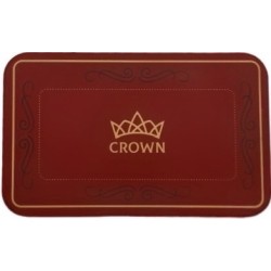 Pokerchip "CROWN OF LAUREL RED" - i keramik - 75 mm x 45 mm x 3,3 mm