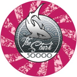 Poker chip "THE SHARK 50000" - ceramic - 10g - sold individually