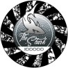 Pokerchip "THE SHARK 100.000" - van keramiek - 10g - per stuk verkocht
