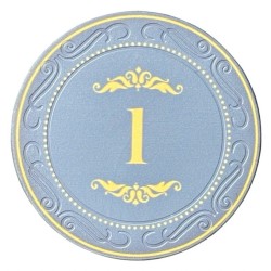Poker Chip "CROWN OF LAUREL - 1" - aus Keramik - 10g - einzeln verkauft