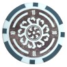 "Poker chips 'CELTIK 10' - 12g - in ABS with metal insert - in rolls of 25 chips"