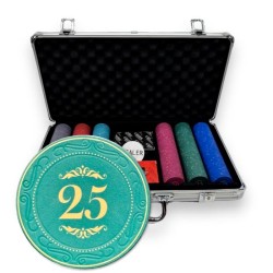 300-piece poker chip set...