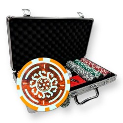 300 "CELTIK" poker chips...
