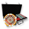 Valigetta da poker da 300 gettoni "CELTIK" - versione CASH GAME - in ABS con inserto metallico da 12 g - con accessori