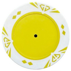 Ficha de pôquer "SUN BLANC" sem adesivos - personalizável