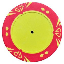 Pokerchip "RED SUN" zonder stickers - aan te passen