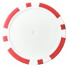 Pokerchips "8 ROTSPOTS" zur Anpassung - aus ABS-Kunststoff - ohne Aufkleber - Rolle mit 25 Chips - Durchmesser 40mm