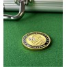 Card Guard "GERMAN VIRGIN" in brass - 40mm
