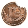 Protetor de Cartão "JAW" em latão - 40mm